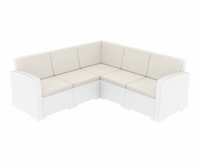 Угловая подушка Monaco Corner Cushion бежевый 600х600х70 мм