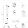 Душ солнечный Dada S D 420 140х340х2260 мм