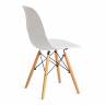 Стул CINDY (EAMES) (mod. 001) / 1 шт. в упаковке дерево бук/металл/сиденье пластик, 51x46x82.5см, white (белый)