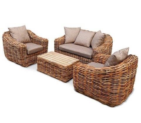 Комплект мебели из натурального ротанга КМ-2001 Комплект мебели из натурального ротанга КМ-2001