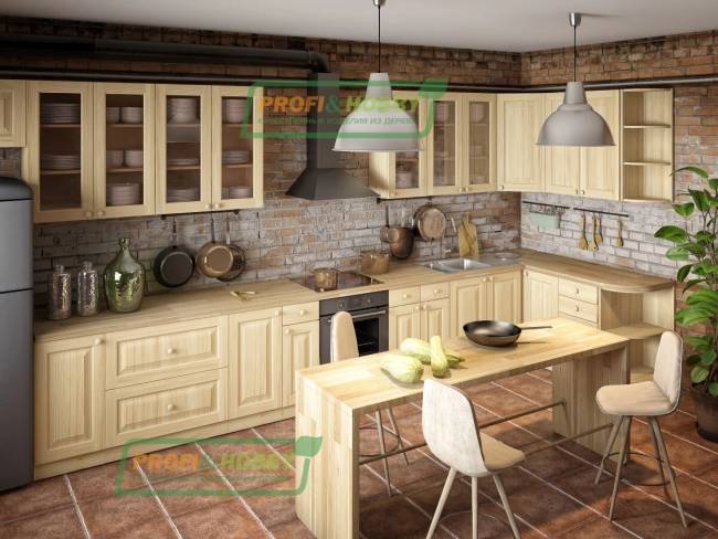 Шкаф навесной 800 х 300 х 900 филенка, сосна, без покраски Шкаф навесной 800 х 300 х 900 филенка, сосна, без покраски