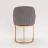 Стул Amely Gray / Gold