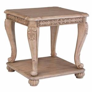 Столик прикроватный Kerston T373-2, 61х61х61 см, кофейный