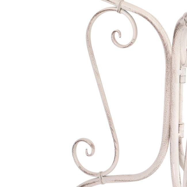 Комплект (стол + 2 стула) Secret de Maison Monique (mod. PL08-6241.6242) металл, стол:62*73, стул: 48*40*93, Античный белый (Antique White) Античный белый (Antique White) металл Комплект (стол + 2 стула) Secret de Maison Monique (mod. PL08-6241.6242) металл, стол:62*73, стул: 48*40*93, Античный белый (Antique White) Античный белый (Antique White) металл