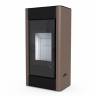 Печь DEFRO HOME SOLUM, 9кВт, коричневая сталь