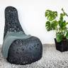 Базальтовое кресло "Well Chair", Черное