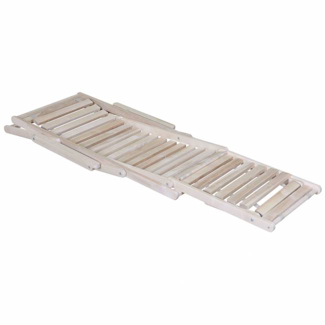 Шезлонг с подлокотниками