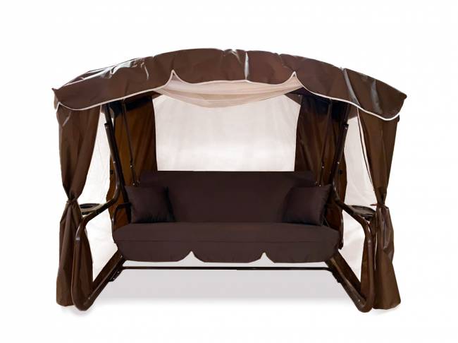 Качели садовые "ТОРОНТО", шоколад Качели садовые "ТОРОНТО", шоколад