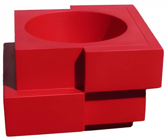 Кашпо пластиковое Cubic Yo Standard 720х720х460 мм