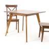 Стол Сканди М 90 орех со стульями Ингольф орех Стол Сканди М 90 орех со стульями Ингольф орех